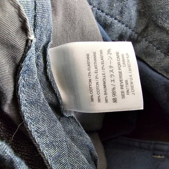 J Crew Shorts Mens 30 Grey Chino Summer Preppy Stretch 9" Inseam Casual Classic - Picture 8 of 9